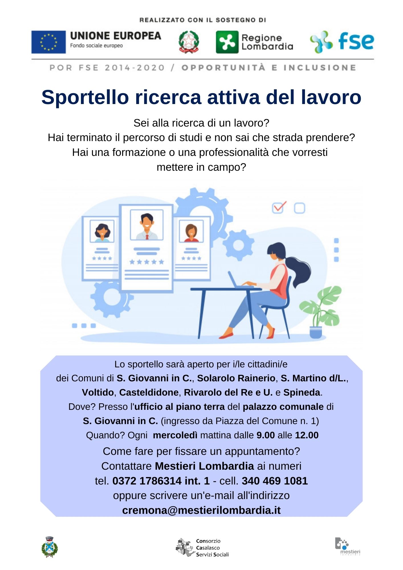 Sportello di ricerca attiva del lavoro 